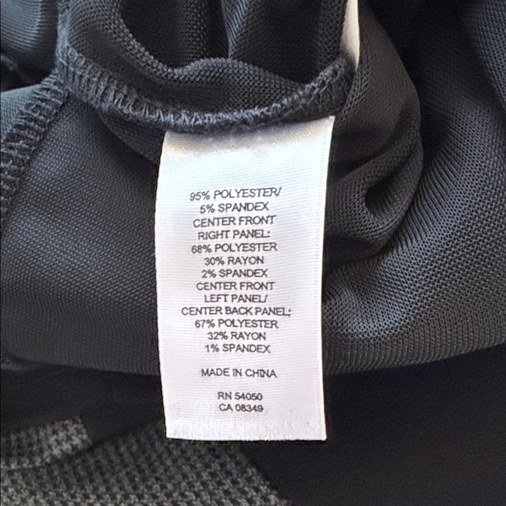 Calvin Klein Black and Gray Striped Dress - Picture 9 of 11